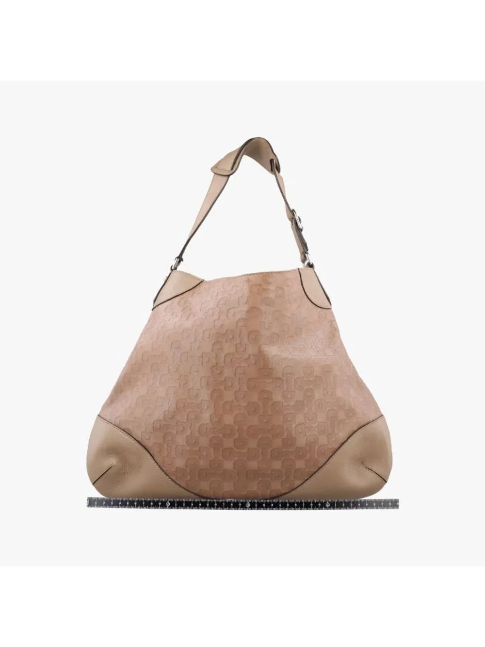 Gucci Horsebit Hobo Beige Leather
